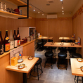店内は席数37席で、最大26名様までの貸切も可能です。