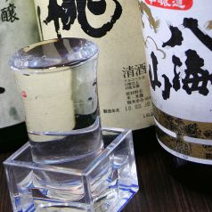 日本酒は種類豊富にご用意しております♪料理と堪能☆