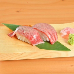 和牛炙り握り(2貫)