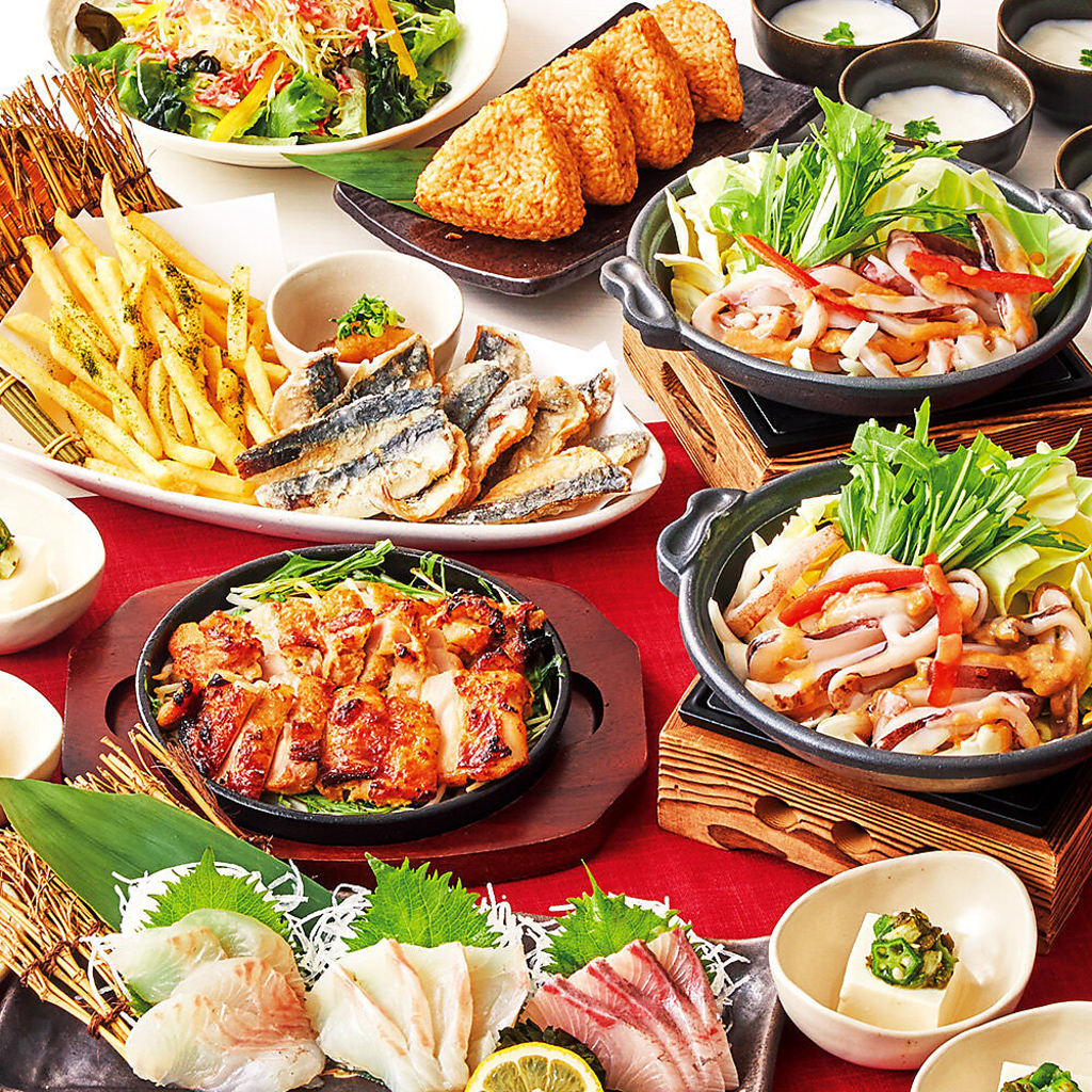 飲み放題付きコースはお手軽な4,000円からご用意しております！