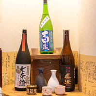 蕎麦屋ならではの料理と日本酒の組み合わせ