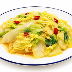 白菜とニンニク炒め (Rau Cai Xao Toi)