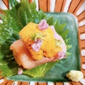 料理メニュー写真 雲丹和牛巻き（1貫）