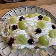 シャインマスカットパンケーキの写真