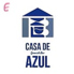 casa de azul カサデアスールのロゴ