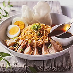 特製シンガポールチキンピラフ/ガーリックビーフピラフ　各