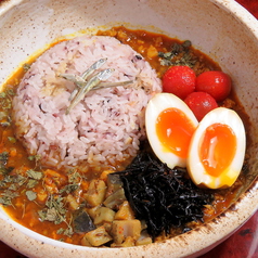 骨カレー(煮干し軟骨キーマ)