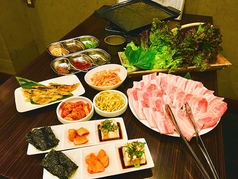 韓呑笑飯家 姜CHANのコース写真