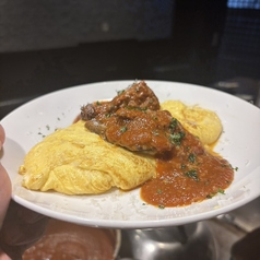 飲める牛タンシチューオムレツ