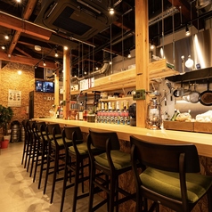 路地裏酒場 キャンプ飯なにわの雰囲気2