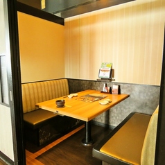 周りの目を気にしないでお話できます。気軽なお食事にも最適な店内です。【川崎でお食事処、飲み会を実施するお店をお探しなら北海道へ】