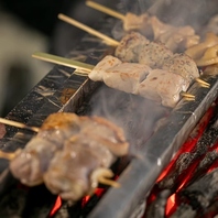 無投薬鶏を使用したこだわりの焼鳥