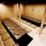 何名様でご来店頂いても個室対応可能♪デートや接待、友人とのお話もゆったりとお楽しみ下さい♪