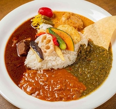 スペシャルあいがけカレー