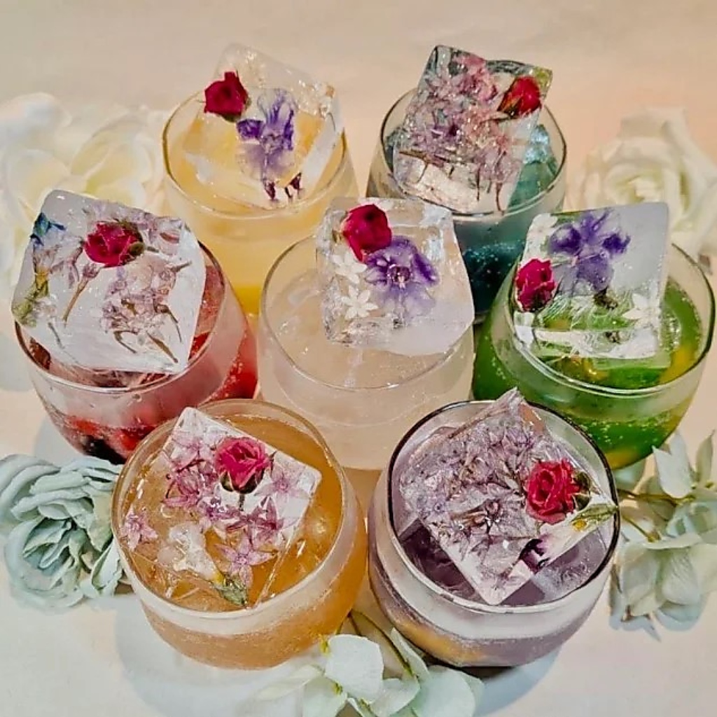 ♪限定販売♪ 定番メニューてまりサワーの特別バージョン！ 宝石をイメージさせる色鮮やかな7種類★