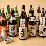 ■全国から厳選した日本酒と極上焼酎を味わう至高の銘酒
