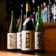 金沢の地酒も豊富にご用意！
