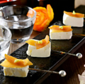 料理メニュー写真 奈良漬とクリームチーズのマリアージュ