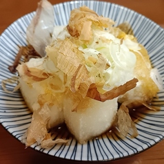 豆富とお餅の揚げ出し