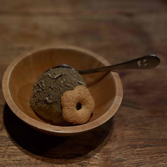 ほうじ茶のアイスクリーム