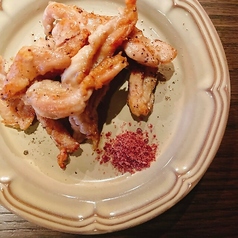 地鶏せせり炭焼き　赤ワイン塩