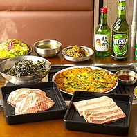 お得な料理120分サムギョプサル食べ放題コース！