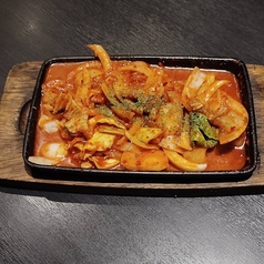 コプチャンポックム(牛ホルモン野菜炒め)