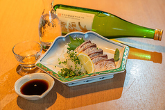 カンパチの炙りポン酢