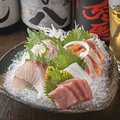 料理メニュー写真&nbsp;本日のお造り盛り5種