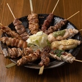 料理メニュー写真&nbsp;串焼き盛り合わせ(12本盛り)