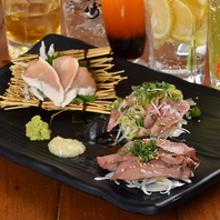 新鮮！絶品！肉刺しもご提供しております♪