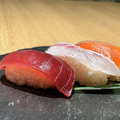 握り寿司３貫盛り