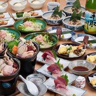 料理とお酒を満喫