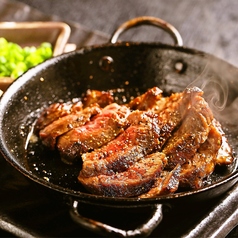 希少！牛はらみ肉のステーキ