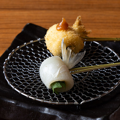 ふぐの梅じそ揚げ