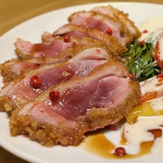 鴨のレアカツ＜限定5食＞