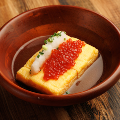 いくらおろし出汁巻き玉子