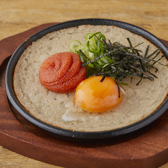 山芋明太鉄板
