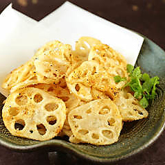 蓮根チップス