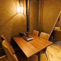 女性も寛げる洗練された大人の焼肉空間