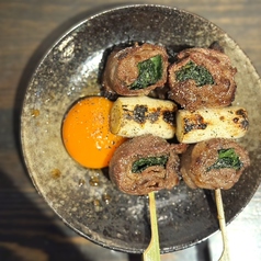 牛すき焼き（卵黄添え）