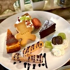【CAKE】デザートプレート
