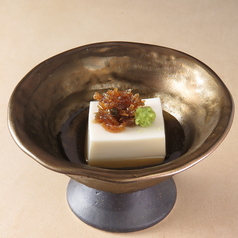 毎朝仕込む手作り胡麻豆腐