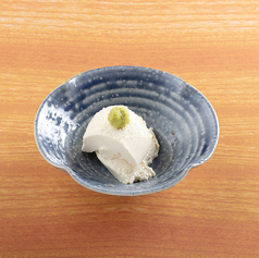 クリームチーズ豆腐/わさび醤油