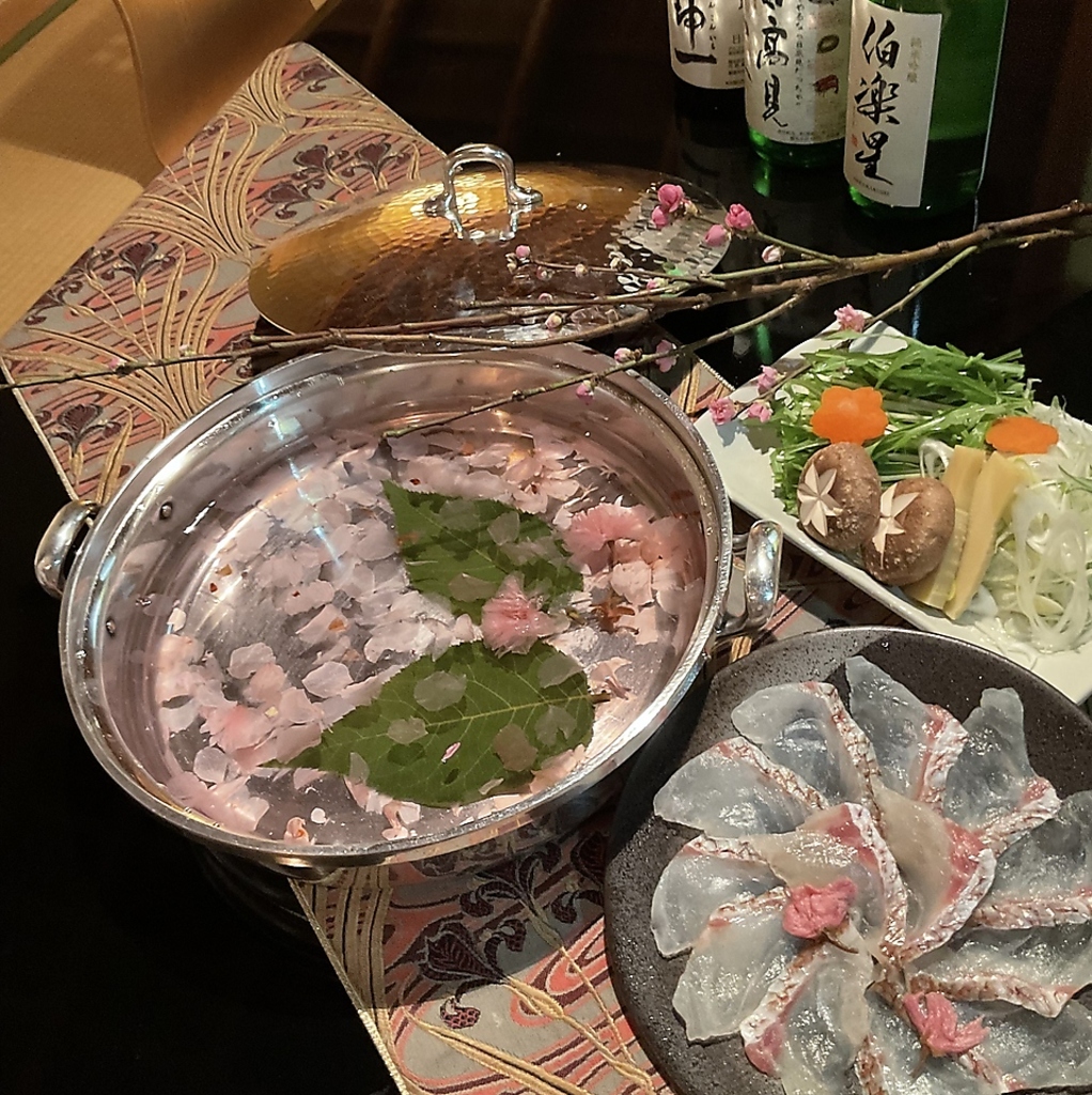 旬のお味を取り揃え、おもてなしに♪全７品、ご宴会にどうぞ。手打ち蕎麦のお食事は椿ならではです！