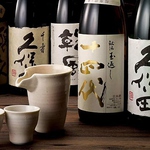 日本酒や焼酎は当店のこだわりのものだけを取り揃え♪この時期ならではの旬のお酒も多数ございます◎