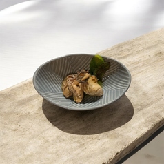 牡蠣のオリーブオイル漬け