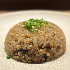 尾崎牛の牛すじガーリックライス
