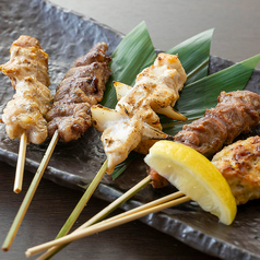 串焼きの盛り合わせ5種