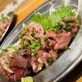料理メニュー写真&nbsp;肉刺し3種盛り合わせ(2人前)